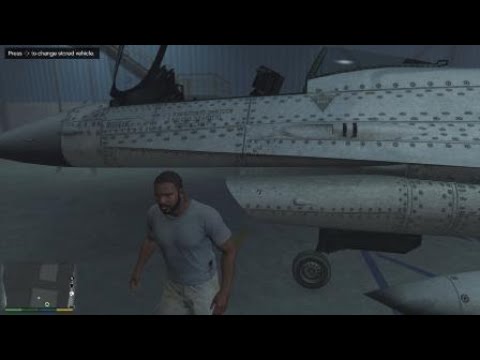 Another jet successfully hijacked!!! Grand Theft Auto V