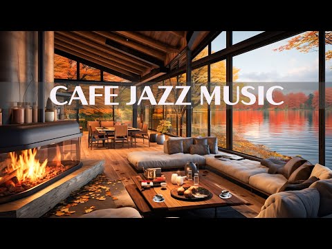 Sophisticated Autumn Cafe Ambience with Smooth Piano Jazz & Background Cafe Bossa Nova for Study