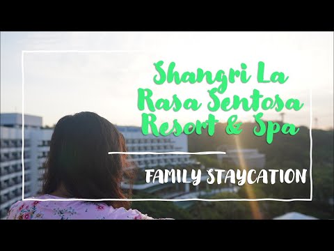 Shangri La Rasa Sentosa Resort & Spa Singapore | Family Staycation | TOP FLOOR Terrace Sea View