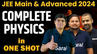 JEE  Mains 2025 : Complete JEE Physics Revision in One Shot | Fastest Revision for JEE | eSaral