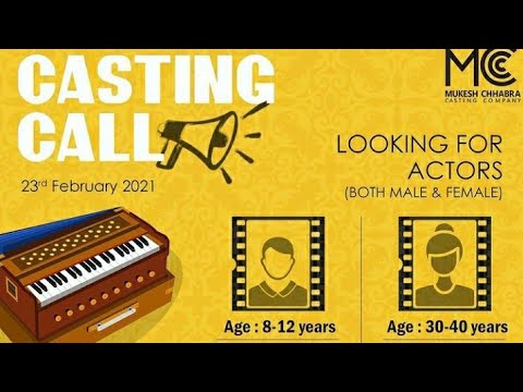 #auditionupdate #castingchhabra #castingbay #mccc #castingmccc Audition update Today From Filmidunia