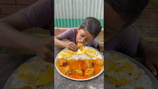 Spicy Chicken Curry with Rice Eating #Mukbang #EatingShow #BigBites #Viral #Tranding #Chicken