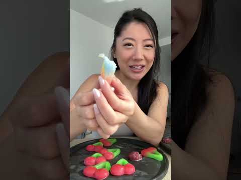 trying the viral frozen soda gummies