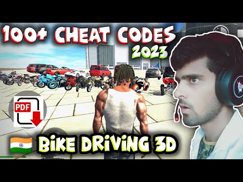 indian bike driving 3d cheat codes 2023 || 100+ new cheat codes || new update bike driving 3d