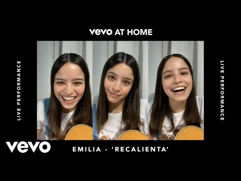 Emilia - Recalienta (Live) | Vevo at Home