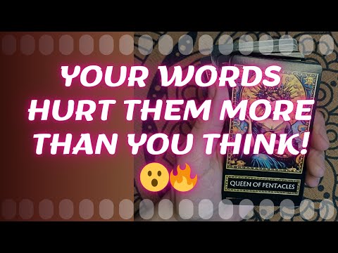 ❗Your WORDS HURT them MORE than you think! 😮🔥  They CAN’T STOP replaying them in their MIND!