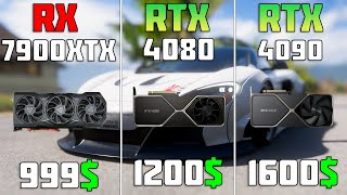 RX 7900 XTX vs RTX 4080 vs RTX 4090 - 🔥 Exclusive Gaming Test