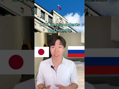 Do Japanese like Russia? A poll shows...