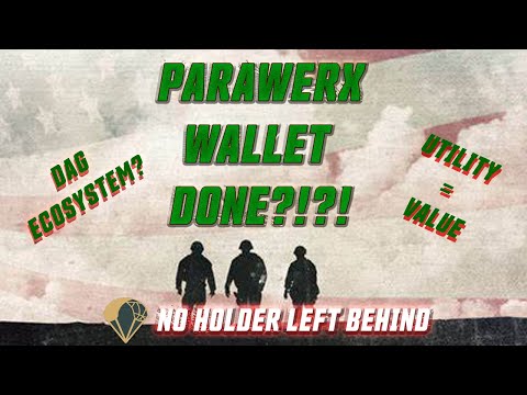 #PARAWERX WERX WALLET IS HERE! ONE MORE STEP TO DAG COMPLETION!