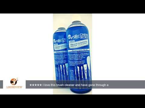 NEW 2 PACK: Cinema Secrets Brush Cleaner 32oz | Review/Test