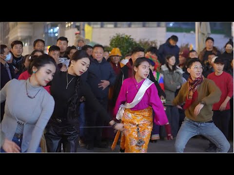 Beautiful Tibetan songs and Tibetan dances are loved by all ages❤️