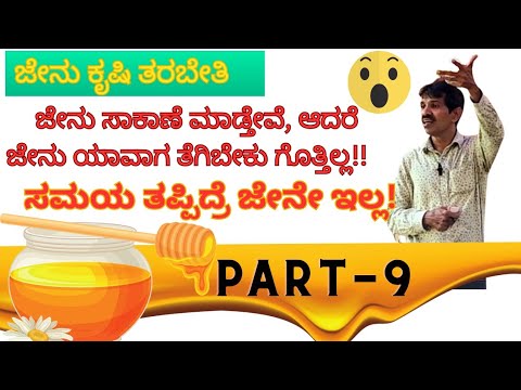 PART - 9   ಜೇನು ತೆಗೆಯುವ ಸಮಯದ ಬಗ್ಗೆ ತಿಳಿಯಿರಿ |  Information about the right time of harvesting Honey