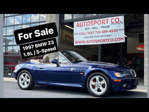 SOLD: 1997 BMW Z3 ~ Clean Carfax ~ 79K Miles ~ 5-Speed Manual ~