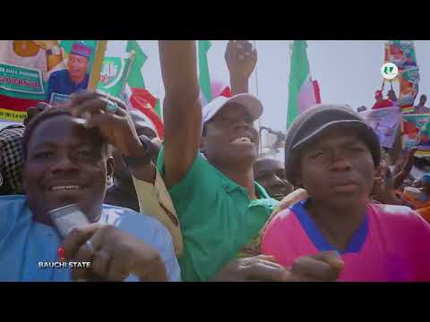 H.E Atiku Abubakar and Ifeanyi Okowa Storm Bauchi for the 2023 PDP Presidential Campaign Rally