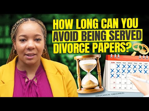 How Long Can You Avoid Being Served Divorce Papers