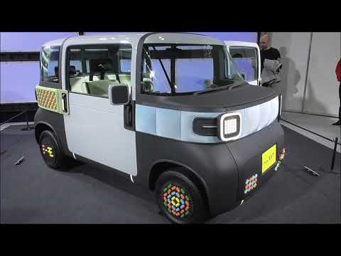 Daihatsu meMO 2023 A light EV vehicle that can be dressed up.