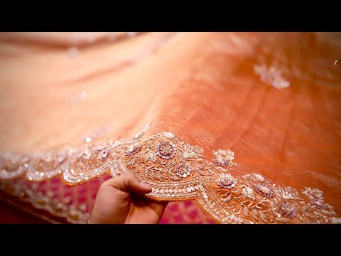 EXCLUSIVE UNIQUE HANDWORK SAREES| DONT MISS THESE SAREES #saree #fashion