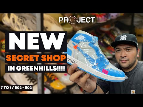 New Sneaker Secret Shop in Greenhills! (Legit Jordans, Supreme, Etc)