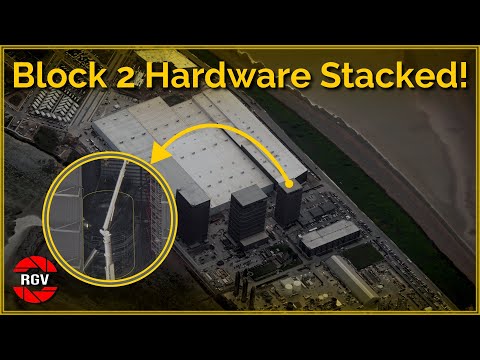 Starship Block 2 Hardware Begins Stacking! | Starbase Flyover Update Episode 50