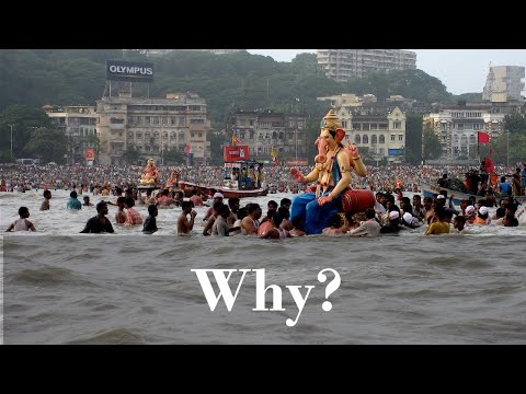 Symbolism of Visarjan - Why are the idols immersed in water (during Ganesh Chaturti & Durga Puja)?