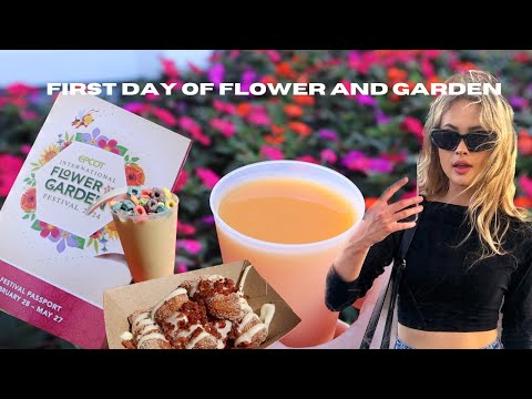 Opening Day of Epcot's Flower and Garden Festival | Fruit Loops Shake | Are You Okay, Italy??