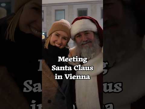 Meeting Santa Claus in Vienna