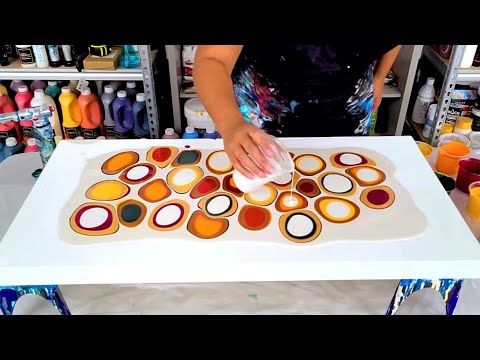 This SMALL Change made ALL the Difference! Multi-Layered Abstract Painting - Acrylic Pouring