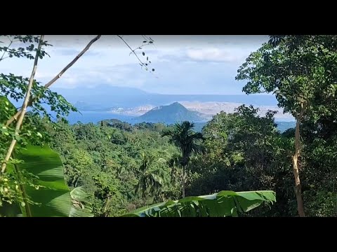 LOT FOR SALE Overlooking Taal Near Tagaytay, Along the Laurel Niyugan Road Highway