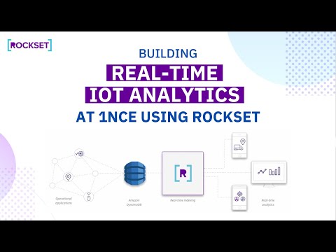 Building real-time IoT analytics at 1NCE using Rockset