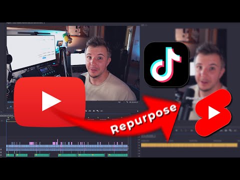 How to quickly make Shorts and TikToks from your YouTube videos in Premiere Pro (demo)