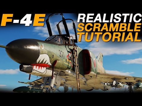 DCS F-4E Phantom II Cold Start, Scramble & Cartridge Tutorial!