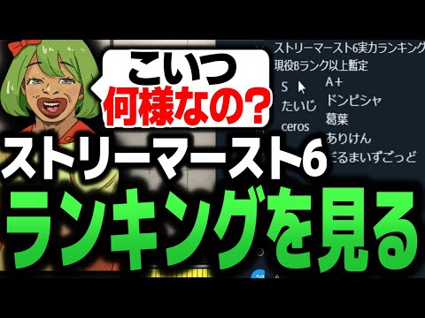 SF6ストリーマー実力ランキングに怒る高木【スト6 ストリートファイター6 SF6】