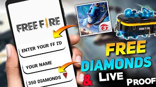 HOW TO GET FREE DIAMONDS IN FREE FIRE WITHOUT PAYTM || FREE FIRE DIAMONDS EARNING APP 2021