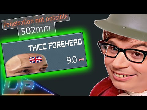 one THICC BRITISH FOREHEAD - Chieftain MK.10