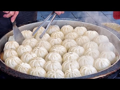 Taiwan street food！4 healing fried buns collection Guising like baoes