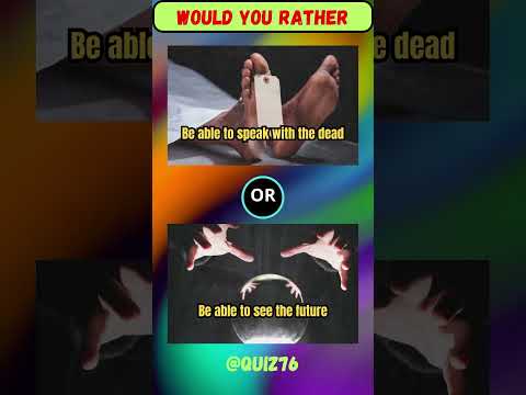 Would you rather  Quiz #quiztime  #quizzes #quizmania