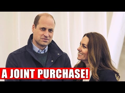 A Joint PURCHASE! You Will Surely BE SURPRISED by What Catherine and William Have Purchased