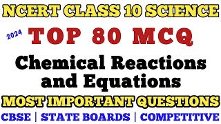 Best Mcq Class 10 Chemical Reactions And Equations || mcq class 10 science chapter 1  #mcqncert