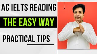 AC IELTS READING: THE EASIEST WAY BY ASAD YAQUB