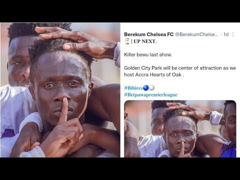 Message from Berekum Chelsea to Hearts of Oak,  simple & funny