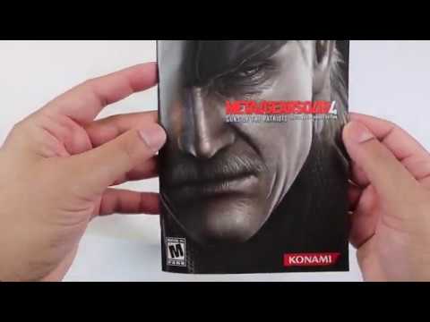 Metal Gear Solid 4 Guns of the Patriots Limited Edition Unboxing