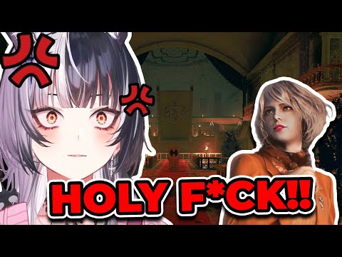 Shiori Finally Met Ashley And Did Not Enjoy It One Bit In Resident Evil 4 Remake [ Hololive EN ]