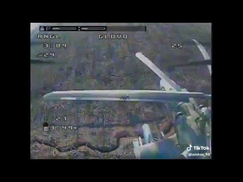 Ukrainian FPV Drone Almost Intercepts Ka-52 Helicopter