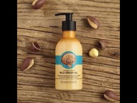 Body Shop argan oil body lotion review #best body lotion