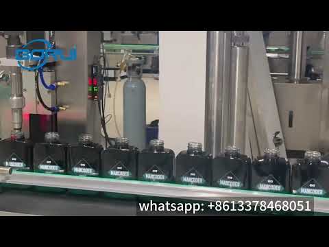 [Boruipack] Automatic viscous liquid cream gel sauce rotor pump filling machine