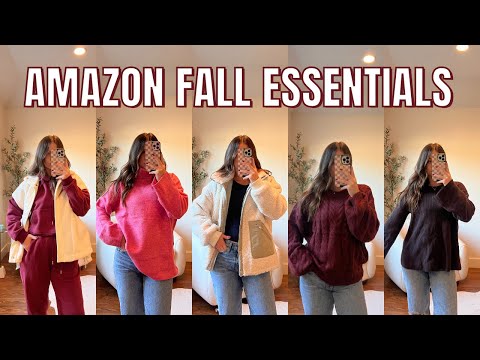 MY TOP AMAZON FASHION FALL ESSENTIALS