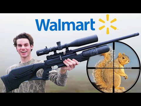 Hunting with Walmart’s most EXPENSIVE Air Rifle!