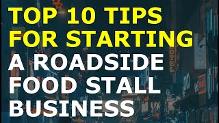 How to Start a Roadside Food Stall Business | Free Food Stall Business Plan Template Included