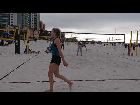 p1440 Futures Tour: Clearwater FL, Jan 28-29 - Round 2 - Coury/Kryak vs Genest/Schrock - Set 2