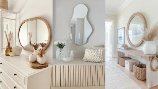 Trendy Modern Entryway Decor |Home decorating ideas| Living Room ideas|Entryway Mirror ideas 2025